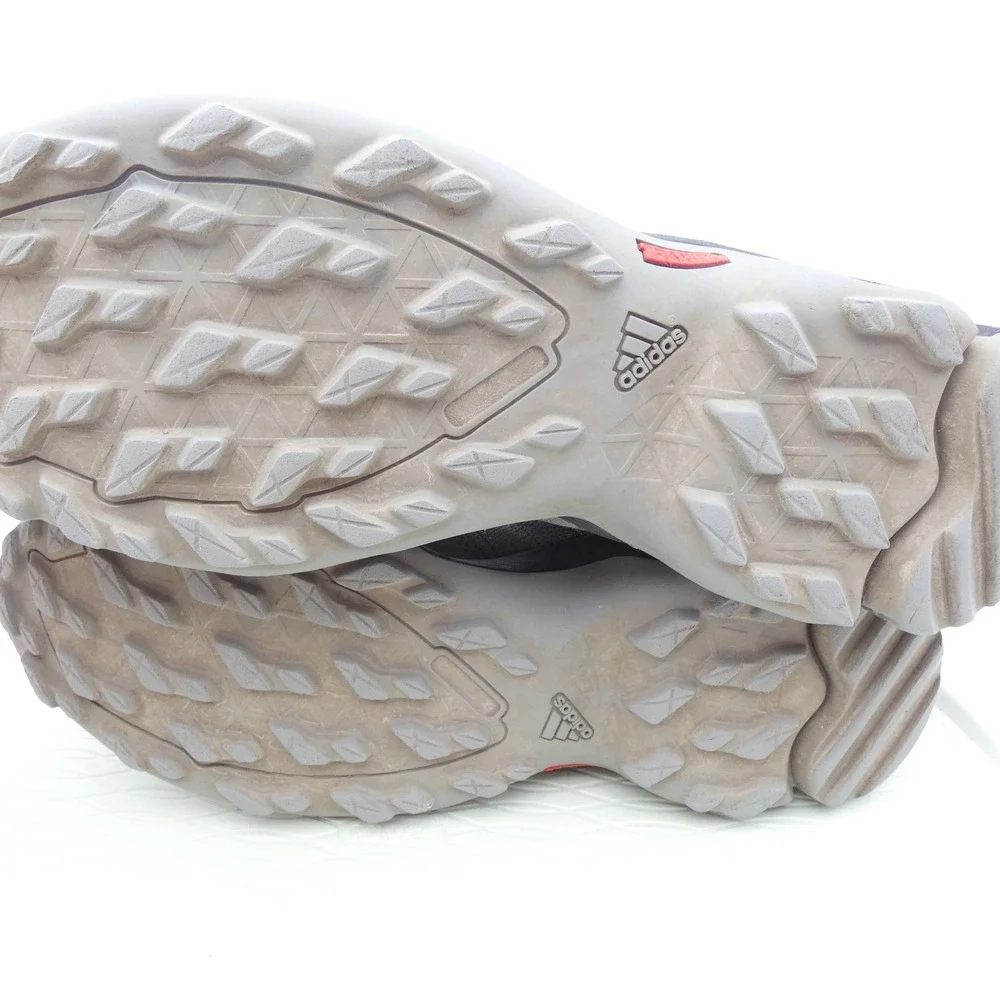 Adidas Terrex AX3 Grey Black Hiking Shoes Mens Size 12 CM7728 Low Top Trail